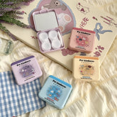 Custodia per lenti a contatto colorata di gentilezza per animali domestici